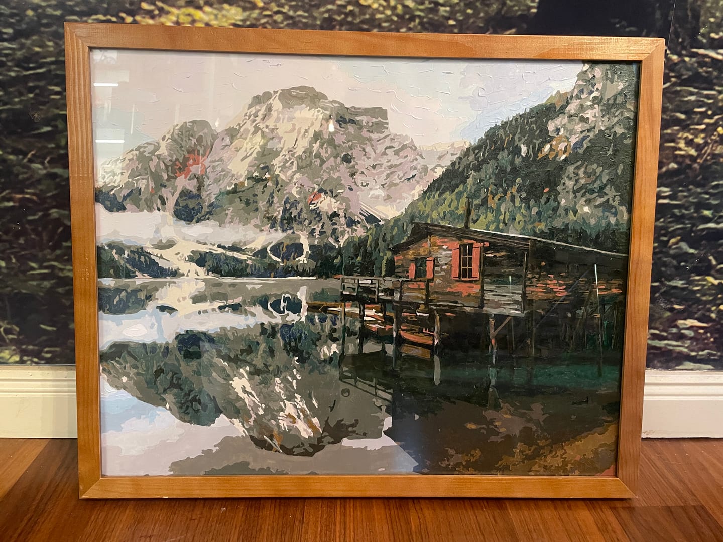 Customer photo review of Malen nach Zahlen - Pragser Wildsee in Dolomiten-Italien (Südtirol)