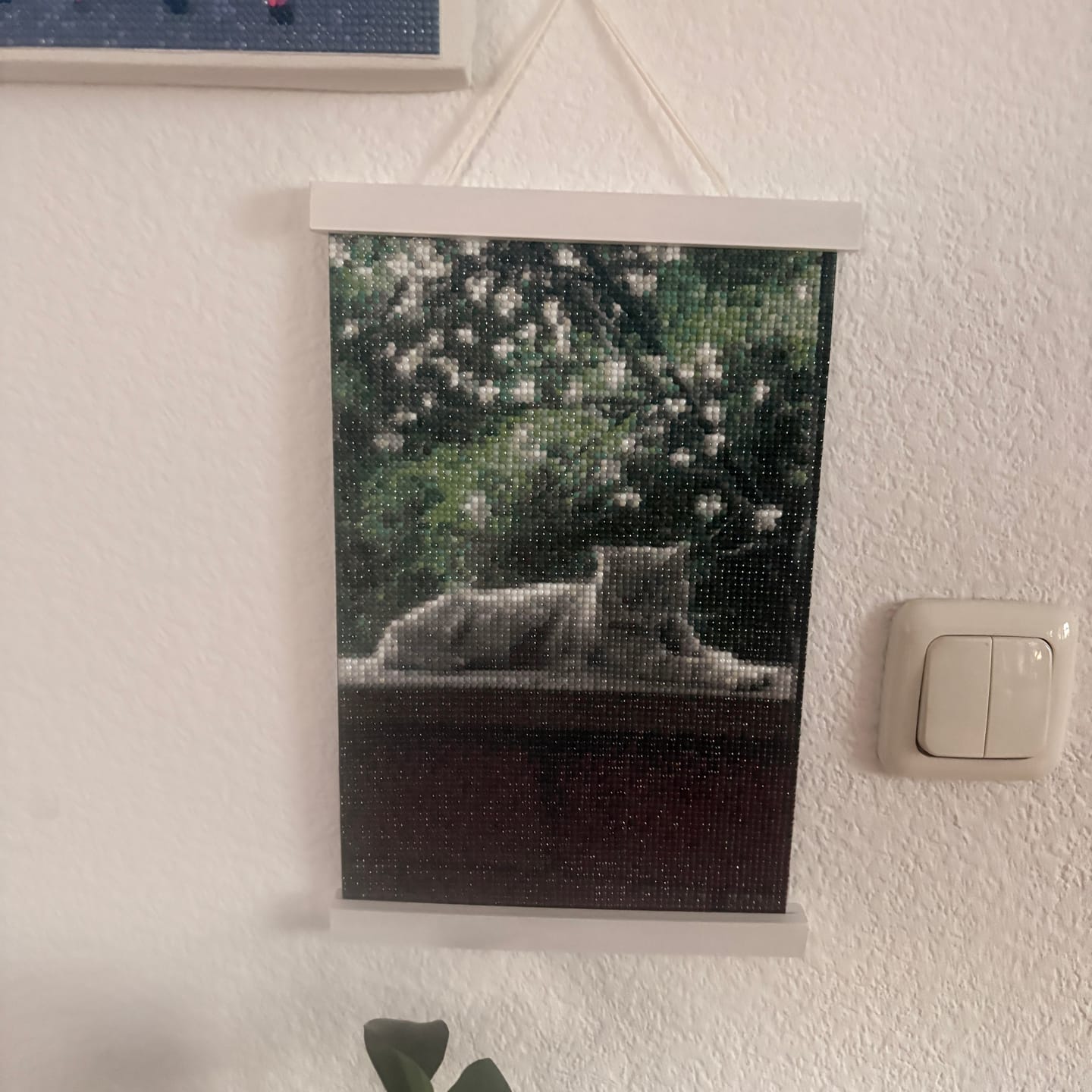 Customer photo review of Holzrahmen mit Magnetverschluss für Diamond Painting