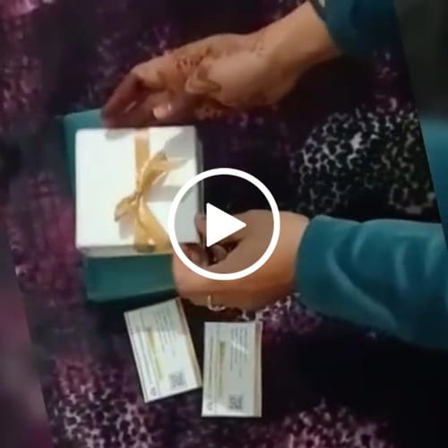 Customer video review of Anmol Bandhan Gold Bangles –  Love & Togetherness crafted in Gold