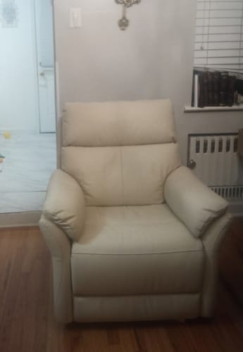 Customer photo review of Airsky Genuine Leather Reclining Oversized Swivel Rocker Glider Recliner Chairs For Large-sized Adults R1 Pro