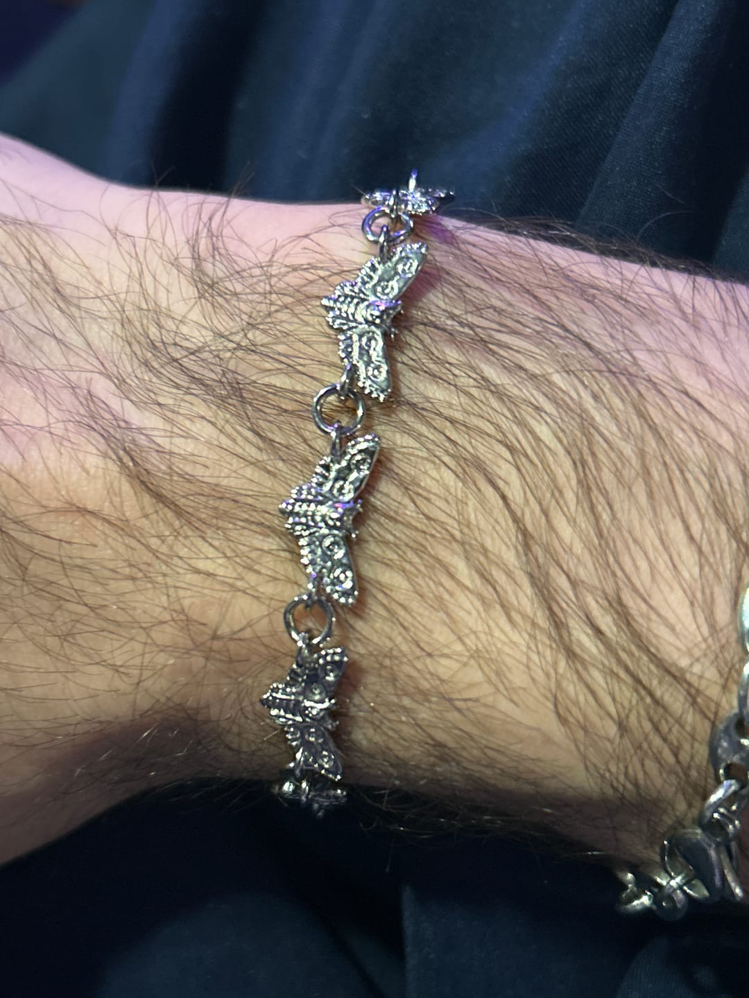 Customer photo review of MOTH BRACELET