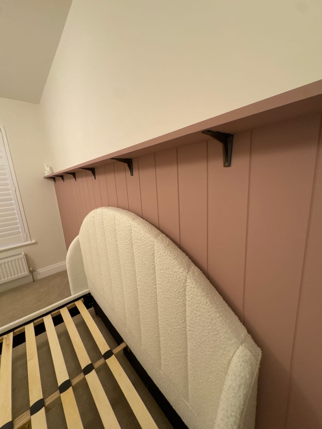 Customer photo review of Heritage Cast Iron Shelf Bracket