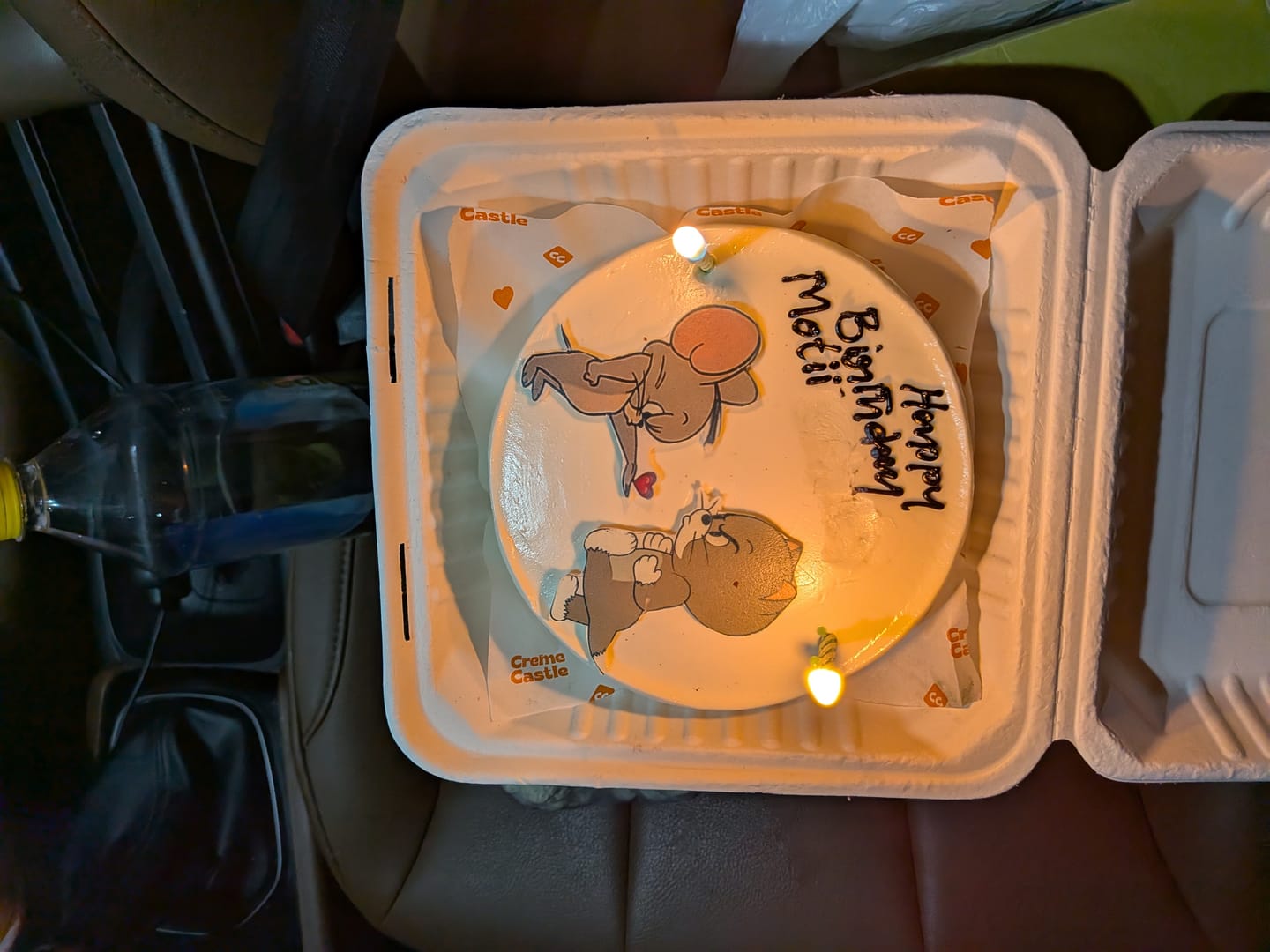 Customer photo review of Tom n Jerry Cartoon Cake