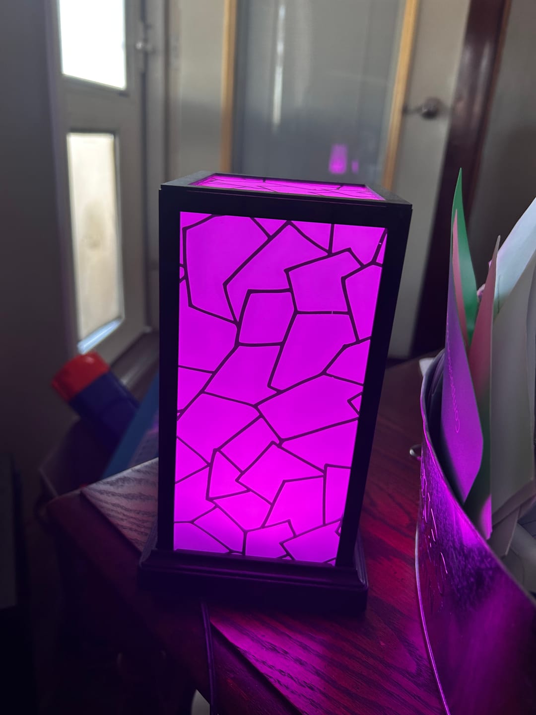 Customer photo review of Classic Design Friendship Lamp – Long Distance Wi-Fi Touch Lamp | Stay Connected Anywhere