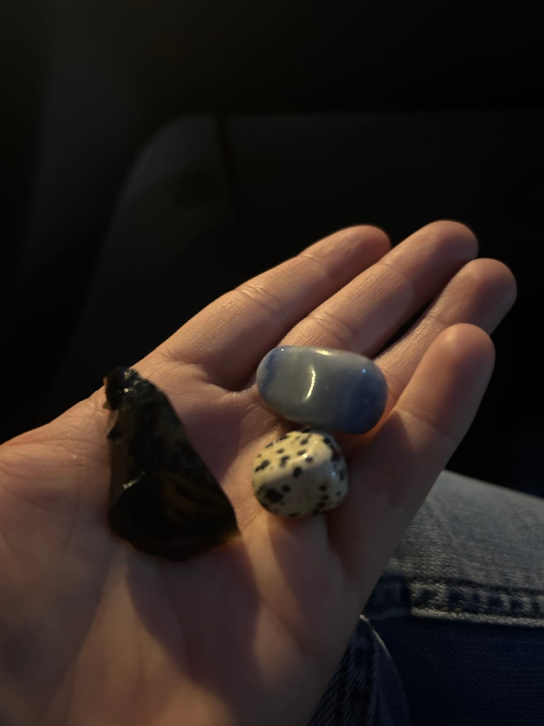 Customer photo review of Obsidiana negra Masivo | Autorrealización - Protección