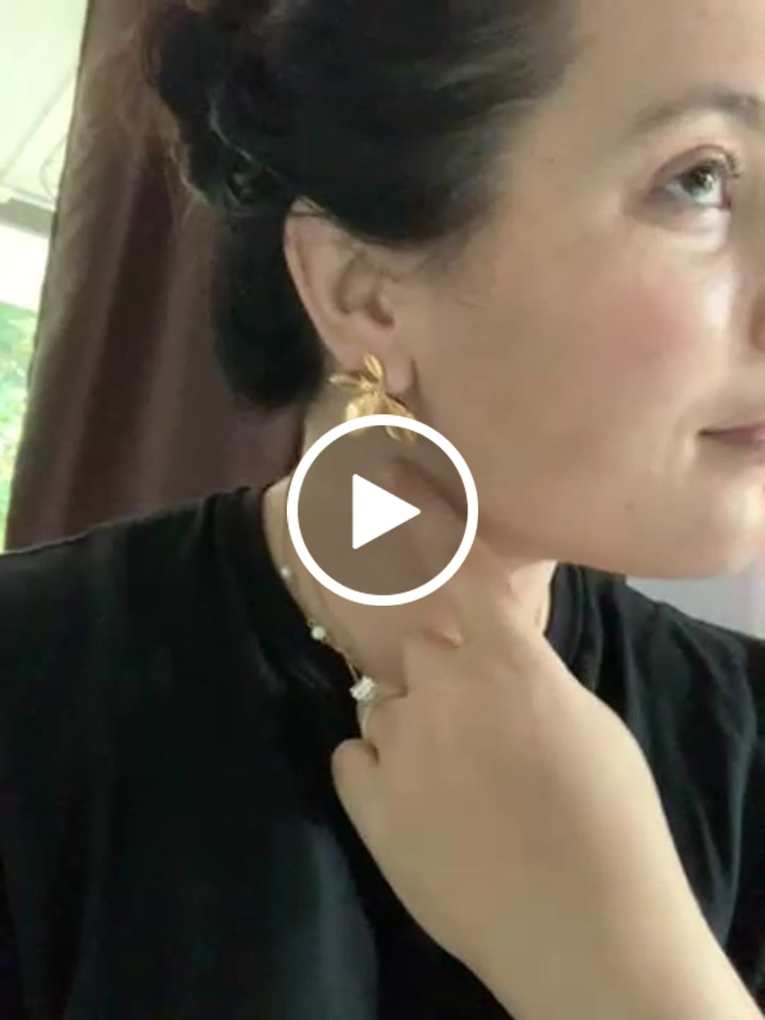 Customer video review of Mira Earrings