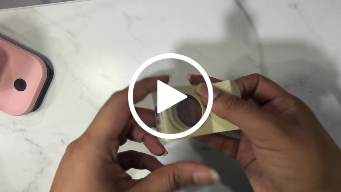 Customer video review of SOMBRA CREMOSA INDIVIDUAL
