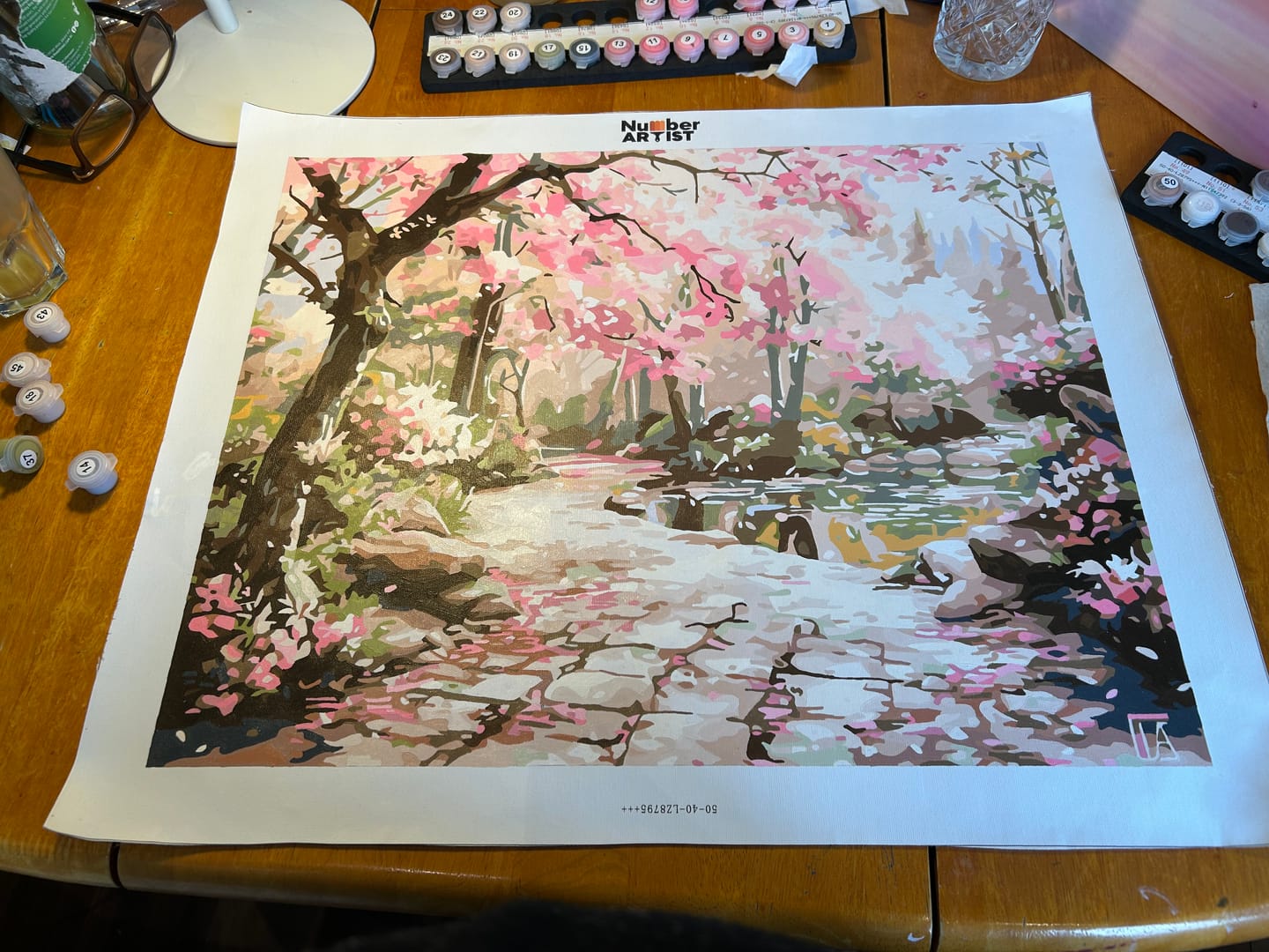 Customer photo review of Serene Sakura Stone Path
