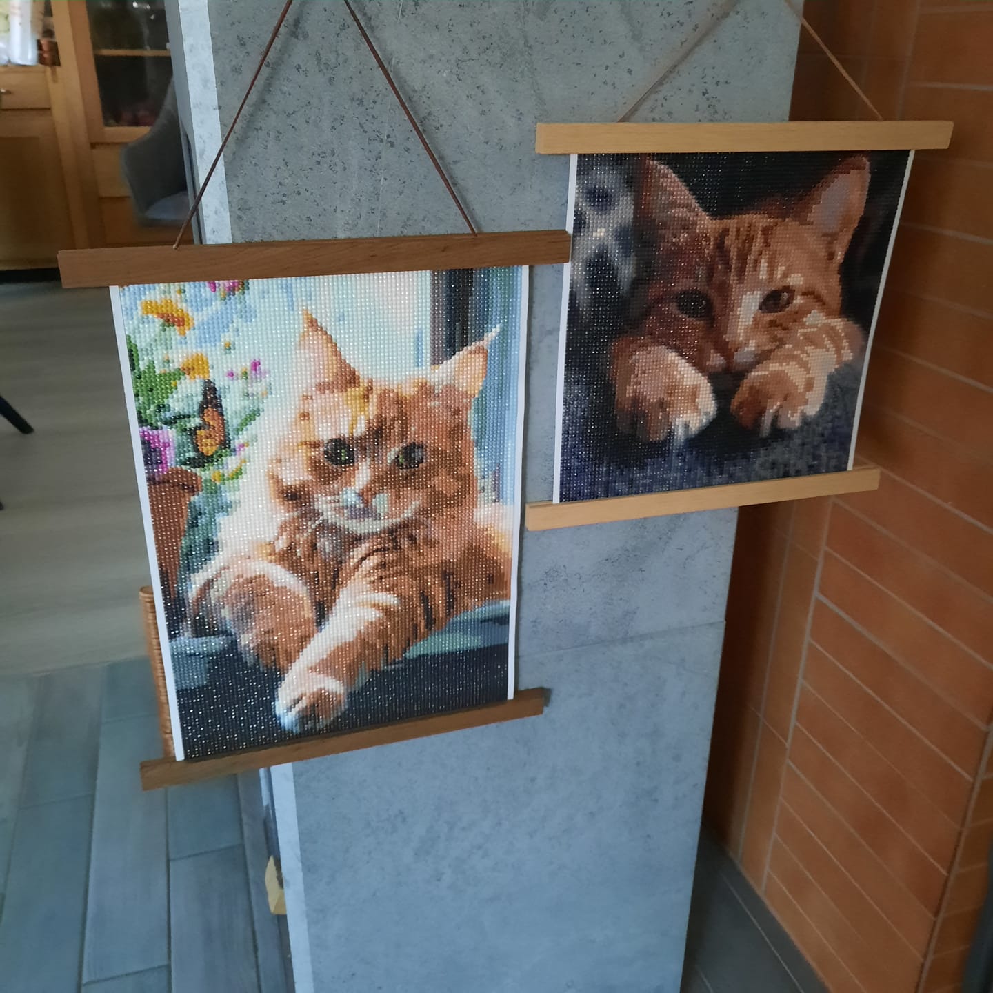 Customer photo review of Holzrahmen mit Magnetverschluss für Diamond Painting