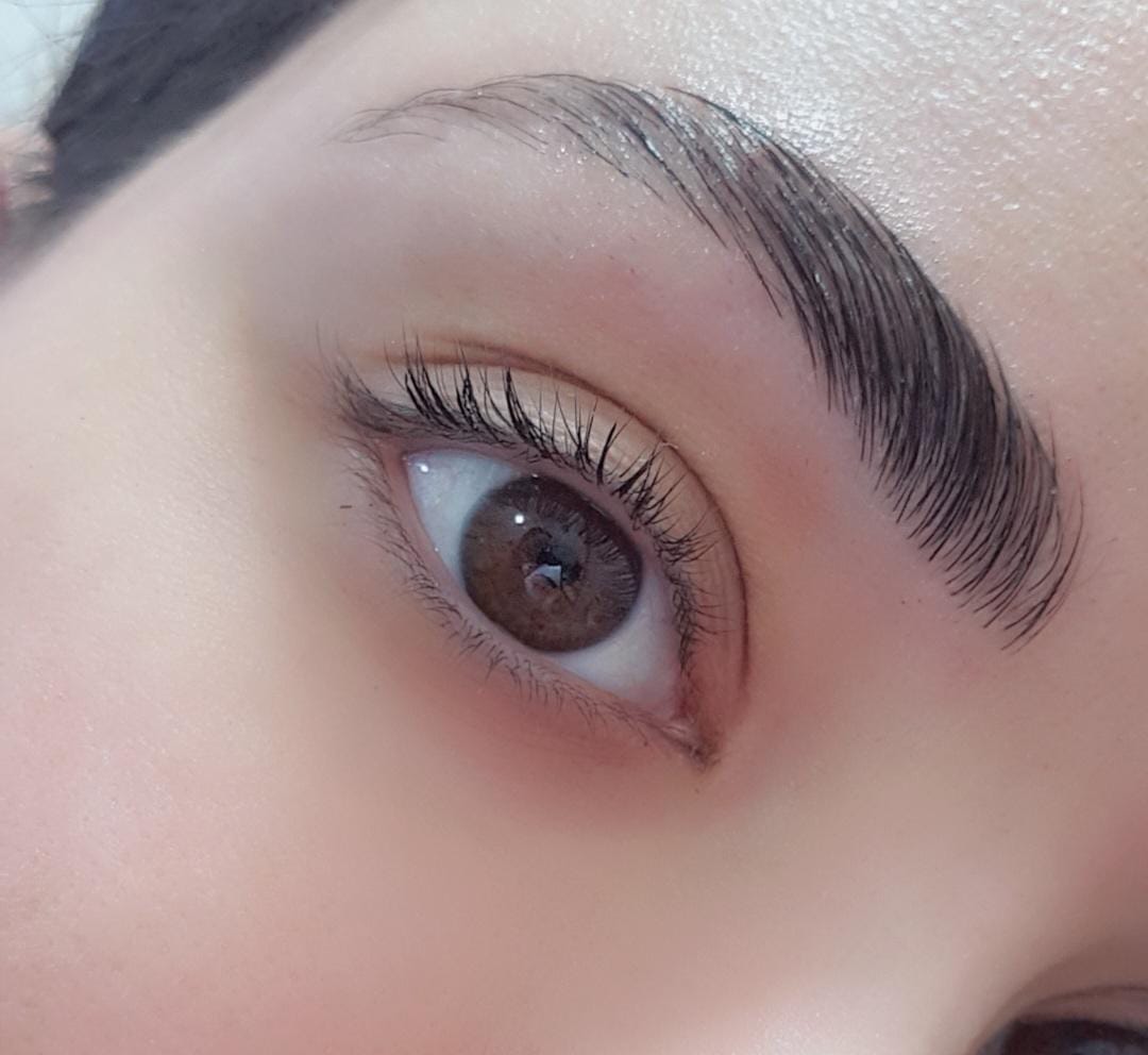 Customer photo review of مثبت و مرطب الحواجب - 50 مل