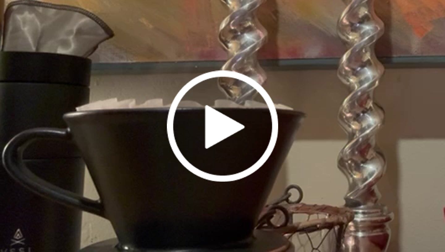 Customer video review of Kalita Wave 185 Coffee Filters - 100ct