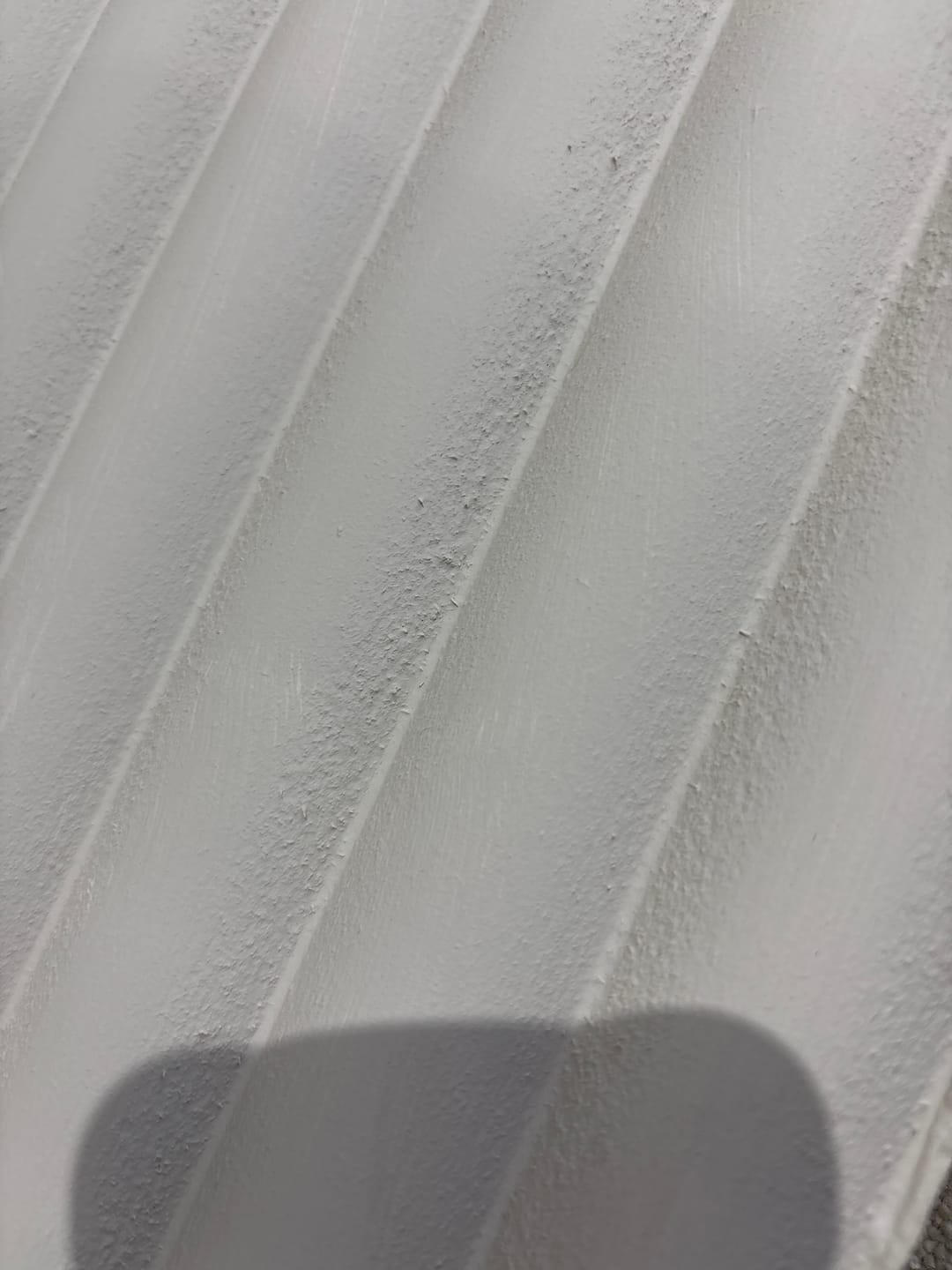 Customer photo review of Paintable MDF Wall Panel 240cm x 60cm
