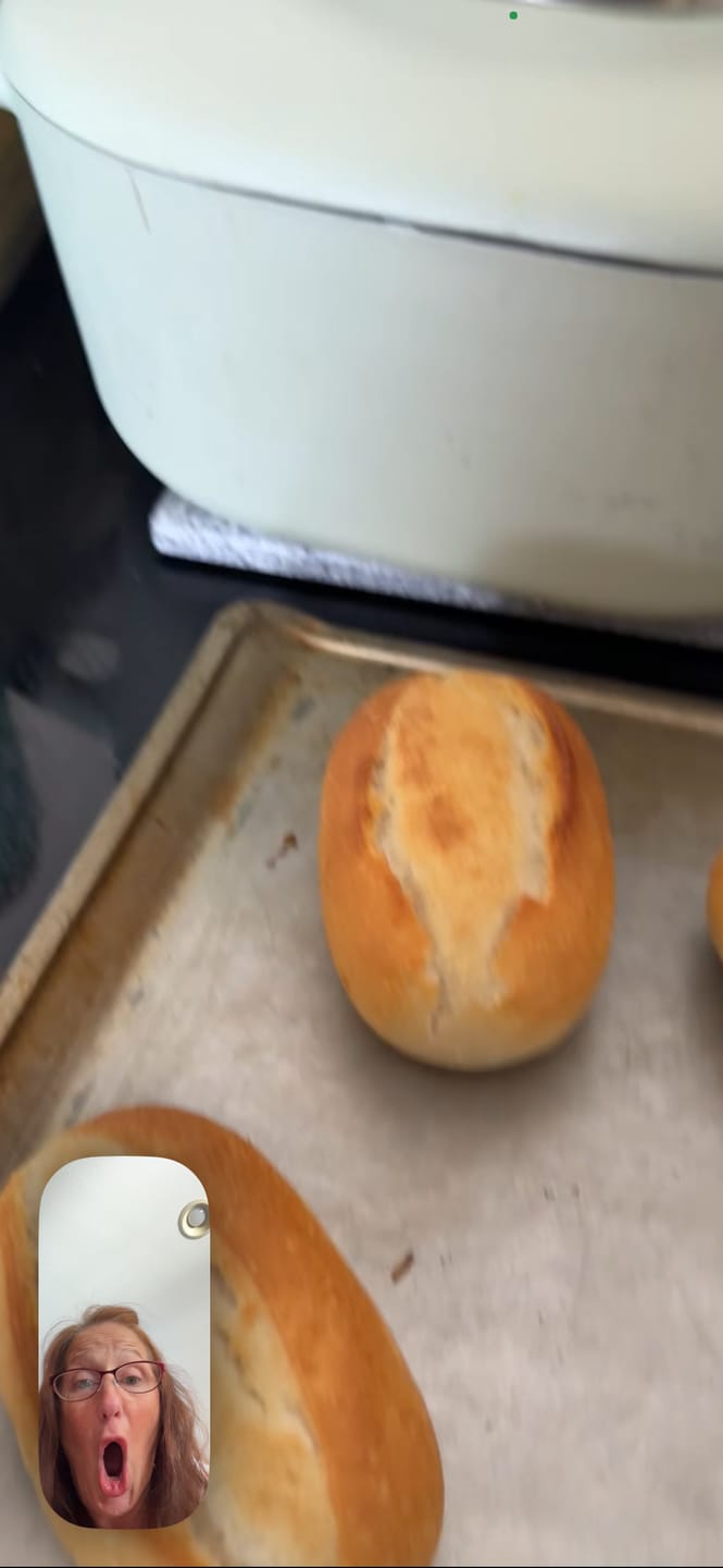 Customer photo review of Baker's Rolls "Brötchen" (5 pack)