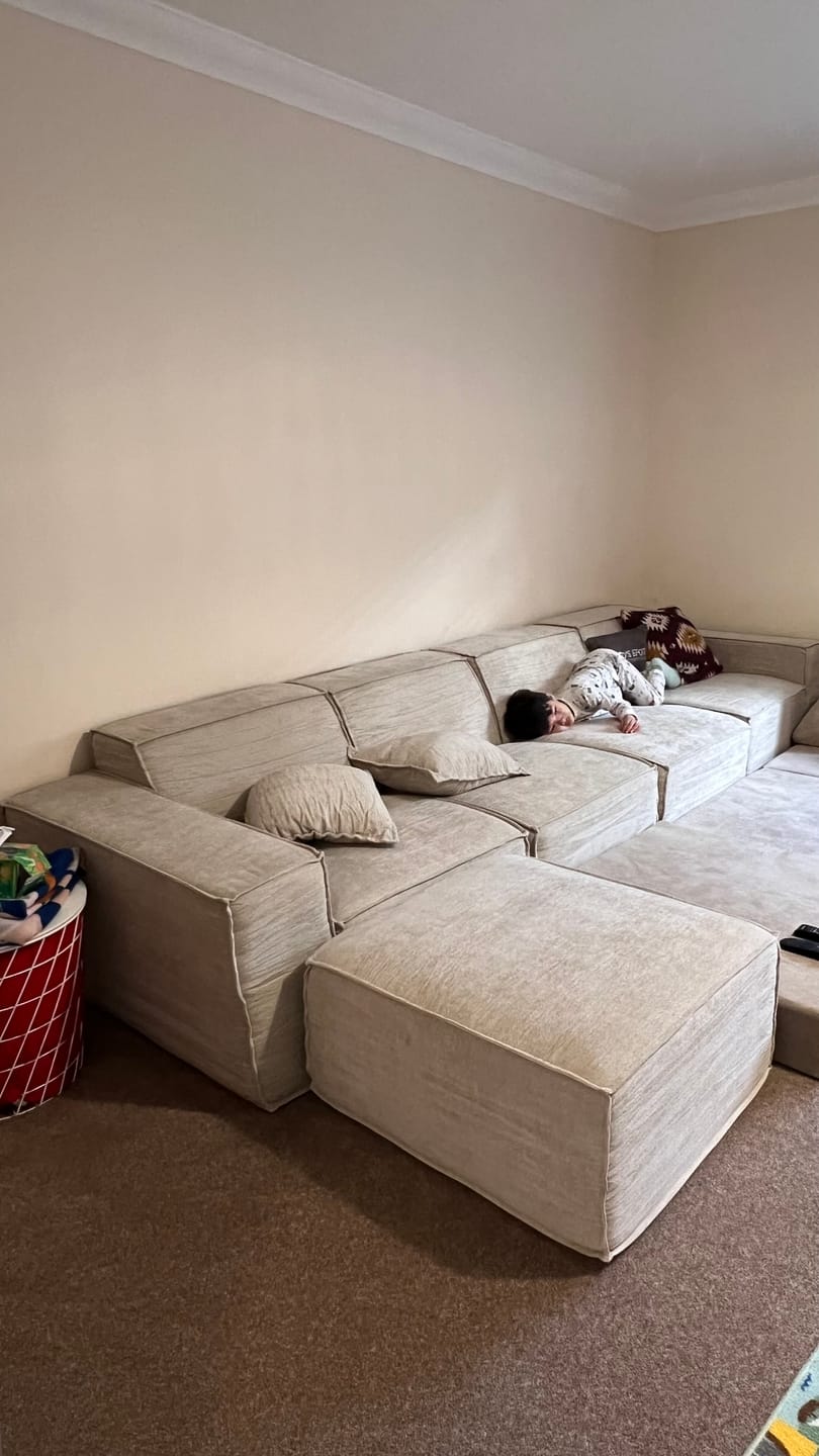 Customer photo review of M1 Armless Sofa Seat