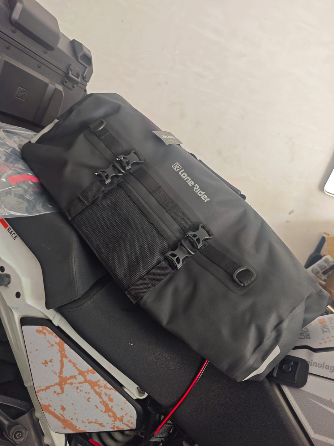 Customer photo review of Explorer Duffel Dry Bag