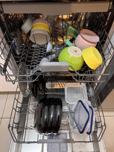 Customer photo review of דפי ניקוי למדיח