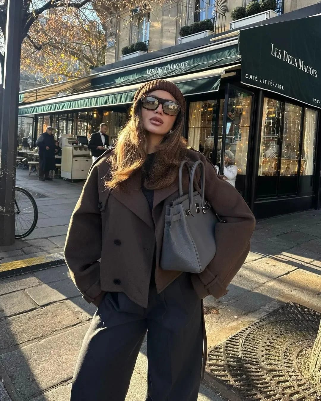 Customer photo review of Daphne Short Autumn Winter Coat