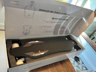 Customer photo review of Meepo Voyager X + Free Cyclone 107s Rubber Wheels