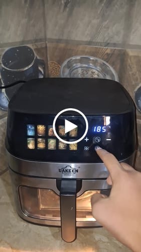 Customer video review of Uakeen Digital 10L Air Fryer