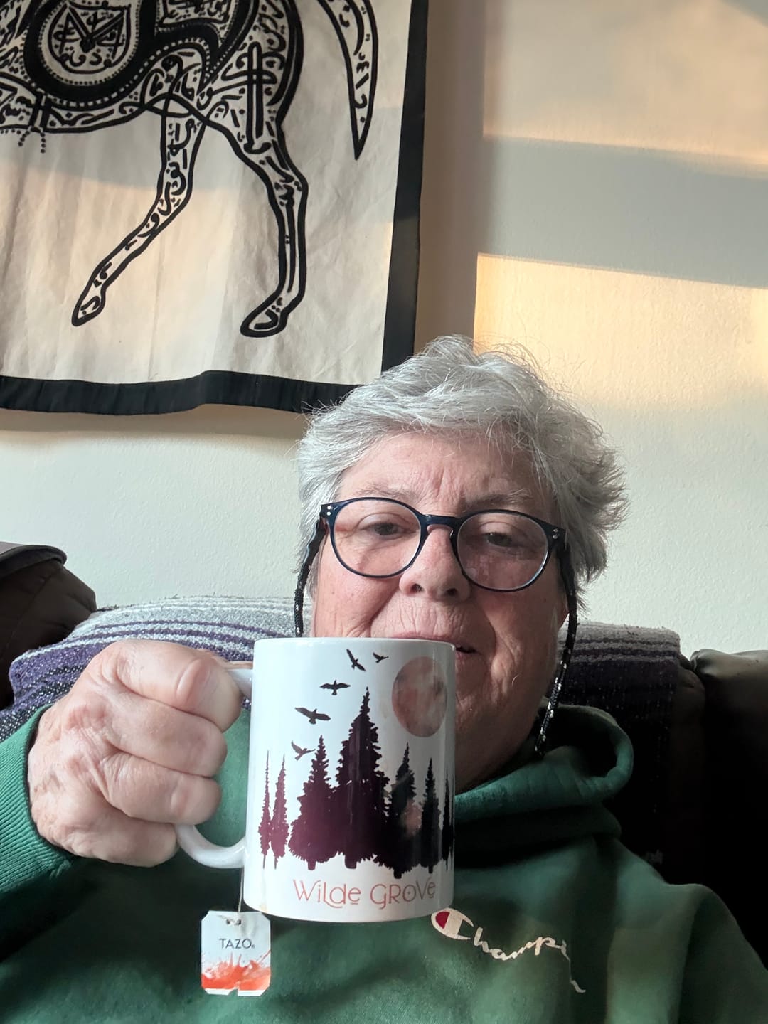 Customer photo review of Wilde Grove Blessing Mug 11oz Ceramic White