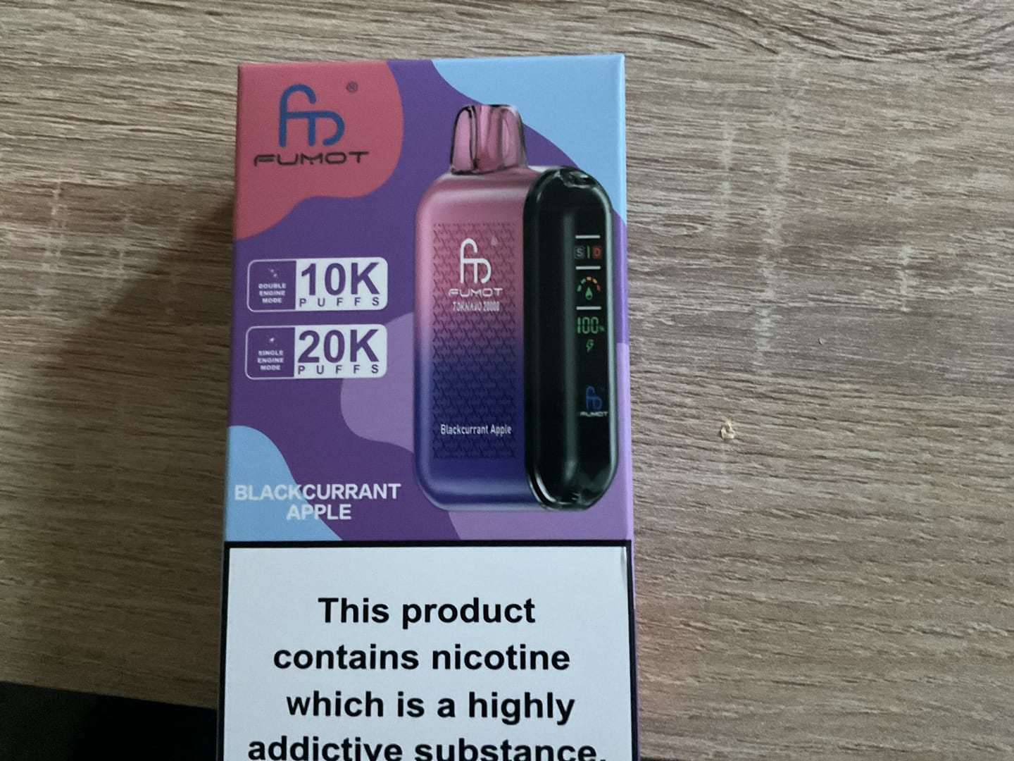 Customer photo review of RandM Tornado 20000