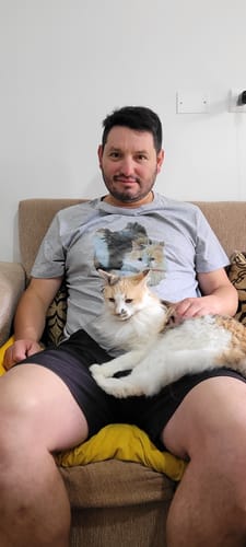 Customer photo review of Polera Mascota Personalizada (como tú quieras)