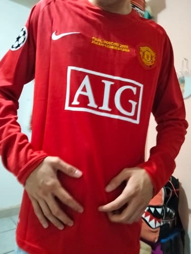 Customer photo review of Ronaldo 2008 - Manga Larga