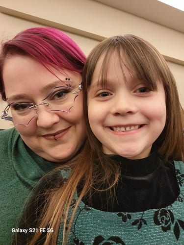 Customer photo review of Batty Eyeglasses