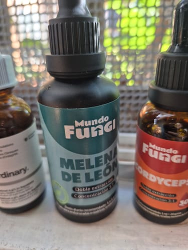 Customer photo review of Gotas de Melena de León - Ultra concentrado 50ML