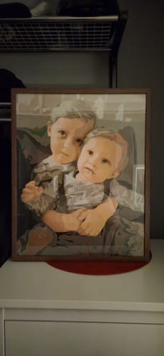 Customer photo review of Paint Your Photo