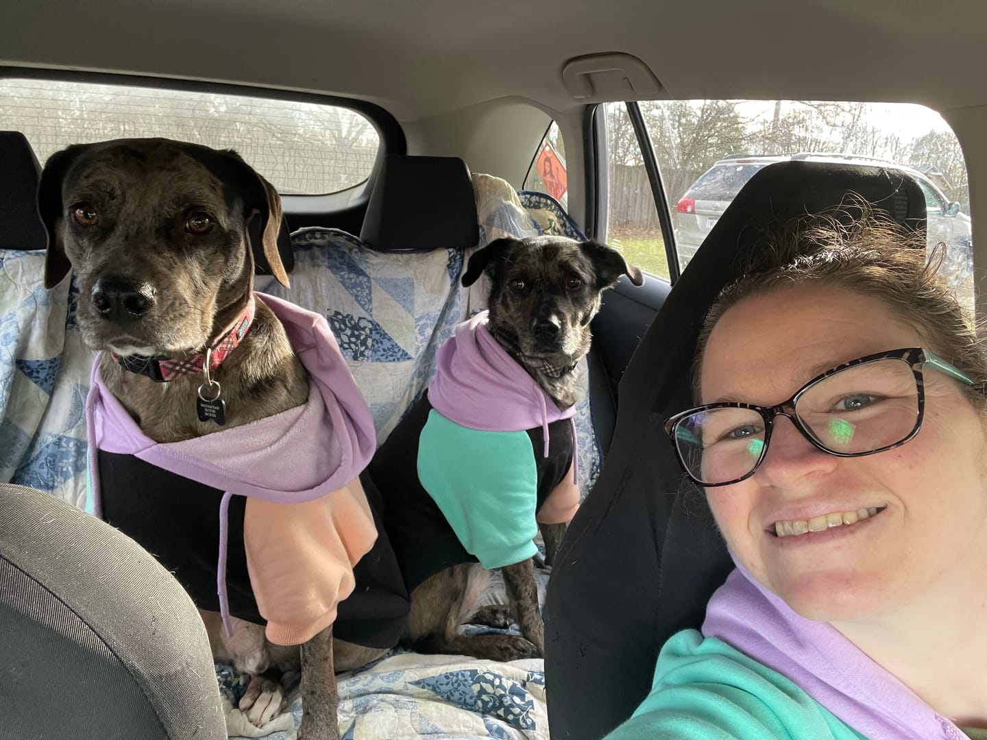 Customer photo review of Cyber Punk Human Hoodie