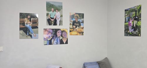 Customer photo review of יצירת פוסטר מתמגנט מתמונה