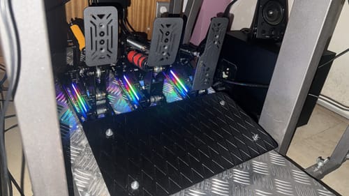 Customer photo review of Simsonn Pro X Ultra Sim Racing Pedal with Haptic Reactor Optional