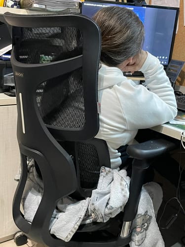 Customer photo review of Sihoo Doro S100 Ergonomic Office Chair With Dual Dynamic Lumbar Support
