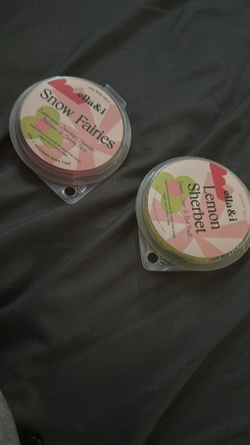 Customer photo review of Coconut Waterfall Blooms Gel Melt