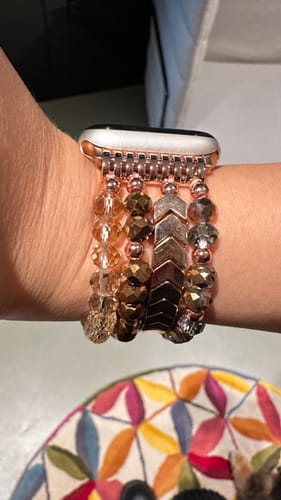 Customer photo review of NEU: Apple Watch Metallarmband "Juliette"