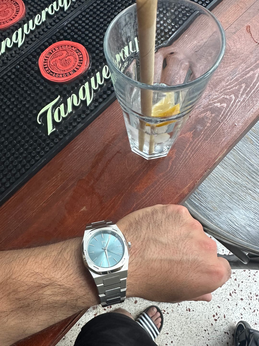 Customer photo review of DOUBLE F - ICE BLUE