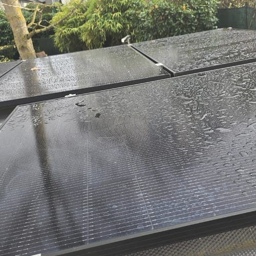 Customer photo review of Sicatron 2000W Balkonkraftwerk - 4x 500W Bifazial Jolywood - HMS-800W-2T