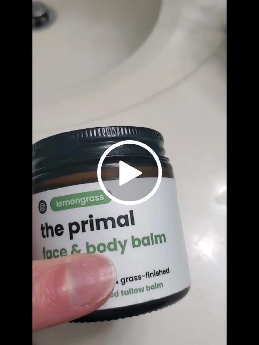 Customer video review of Lemongrass Whipped Tallow Balm (Face & Body)