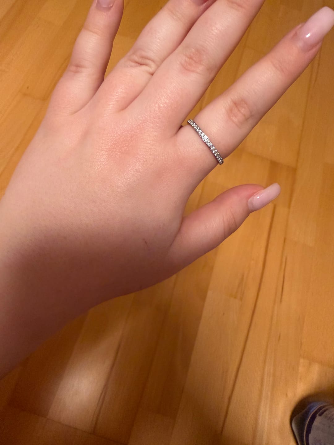 Customer photo review of Shine Ring | 18K vergoldet