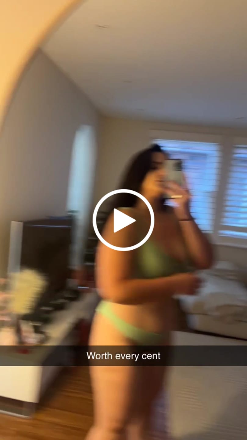 Customer video review of Lily Top - Terry Pistachio