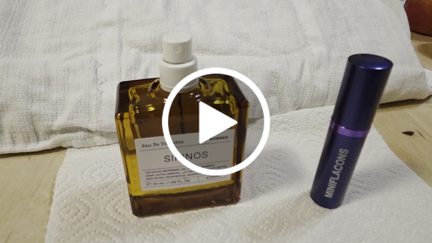 Customer video review of Premium Reise Parfüm Zerstäuber - Das Orignal