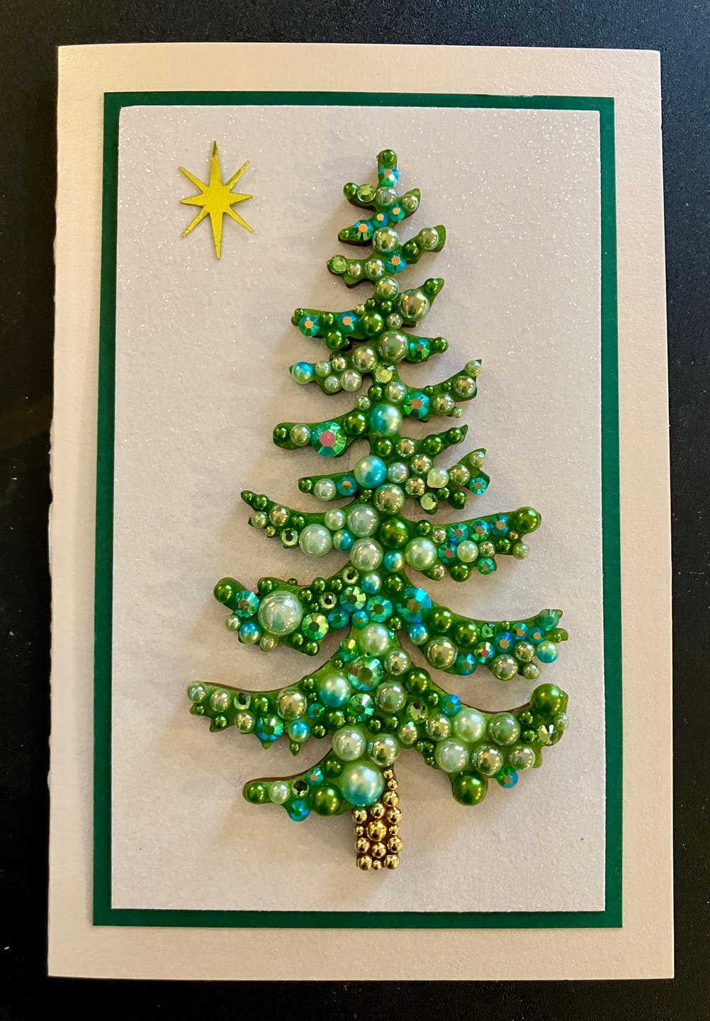 Customer photo review of Unfinished Wood Pine Tree Shape - Craft - up to 46"