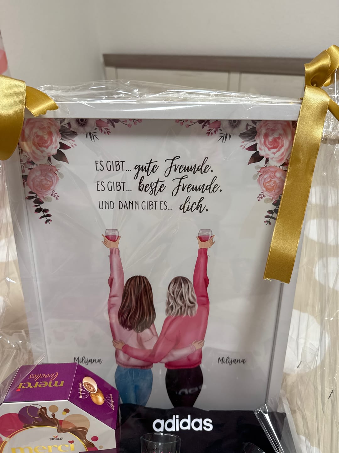 Customer photo review of Best Friends Forever - Personalisiertes Poster