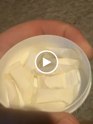 Customer video review of Mountain Wintergreen Nicotine Pouches