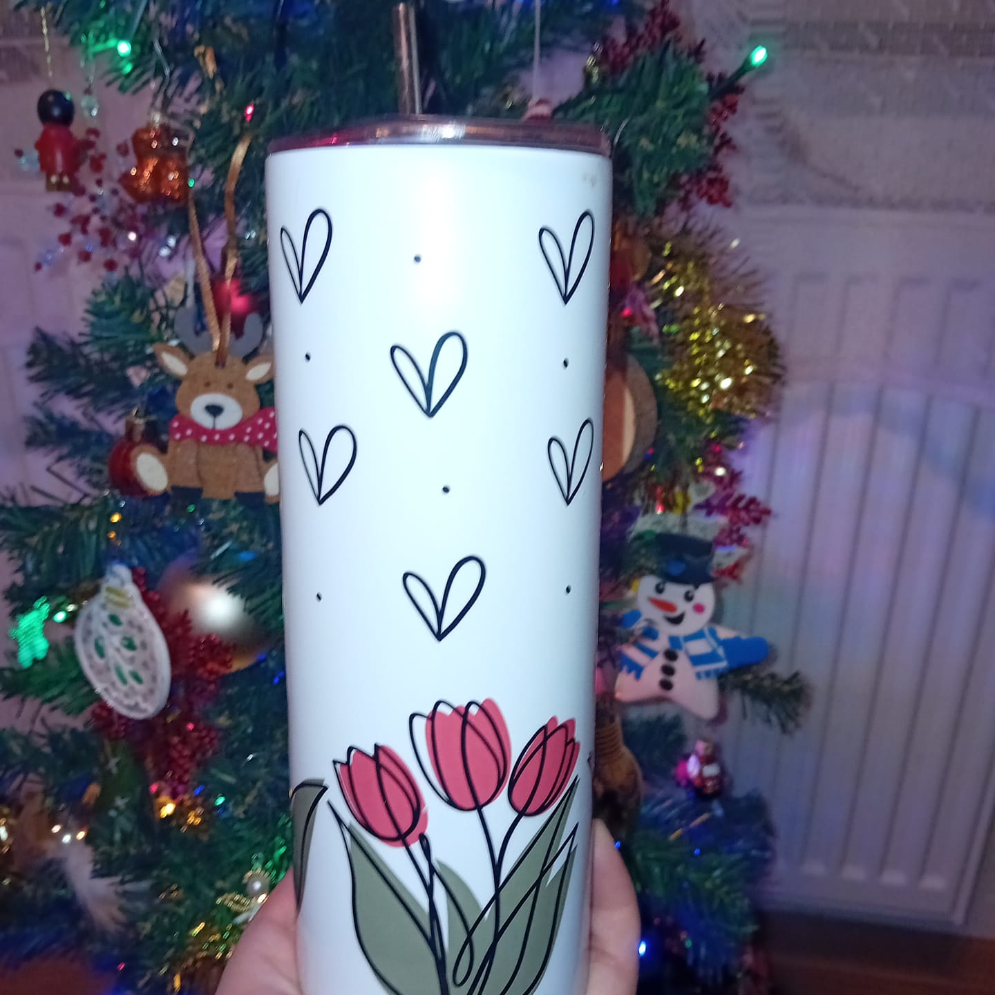 Customer photo review of Termo kelímek - Tulips
