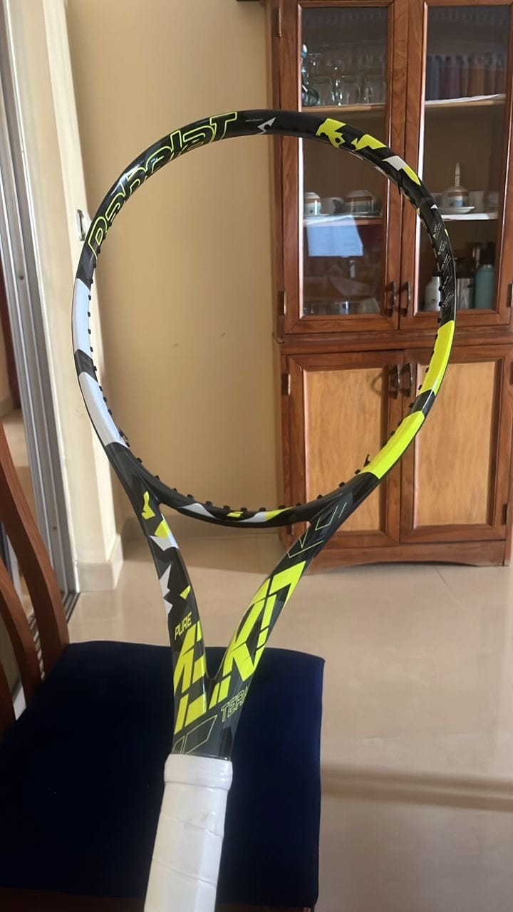 Customer photo review of RAQUETTE BABOLAT PURE AERO TEAM (285 GR)