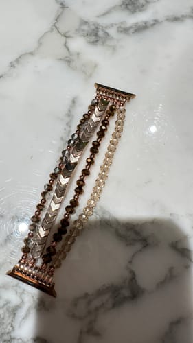 Customer photo review of NEU: Apple Watch Metallarmband "Juliette"