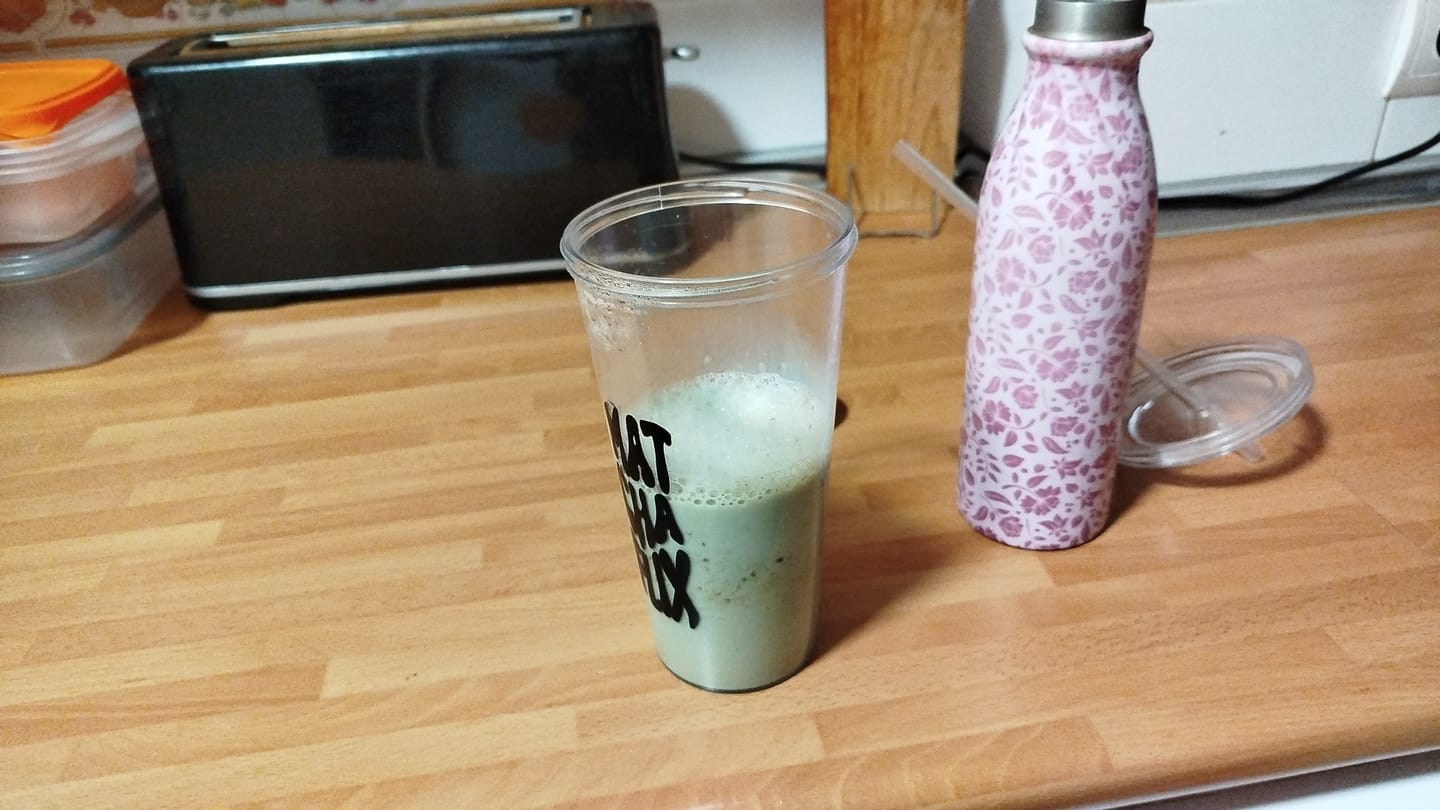 Customer photo review of Té Matcha con Colágeno