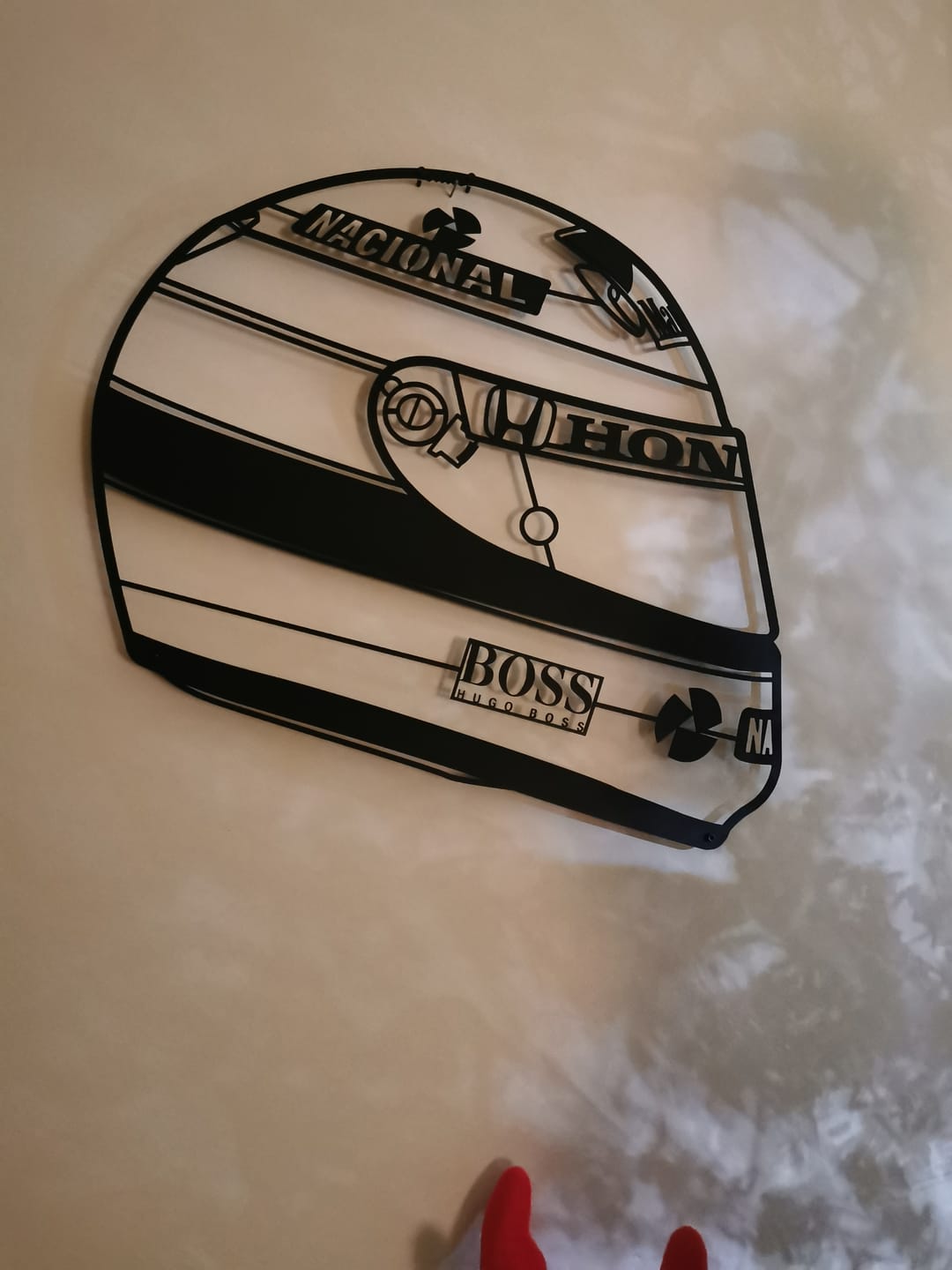 Customer photo review of CAPACETE AYRTON SENNA